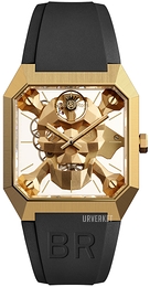 Bell & Ross BR 01 Cyber Skull Gummi 46.7x45 mm BR01-CSK-BR/SRB