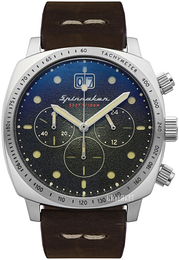 Spinnaker Hull Grønn/Lær Ø42 mm SP-5068-02